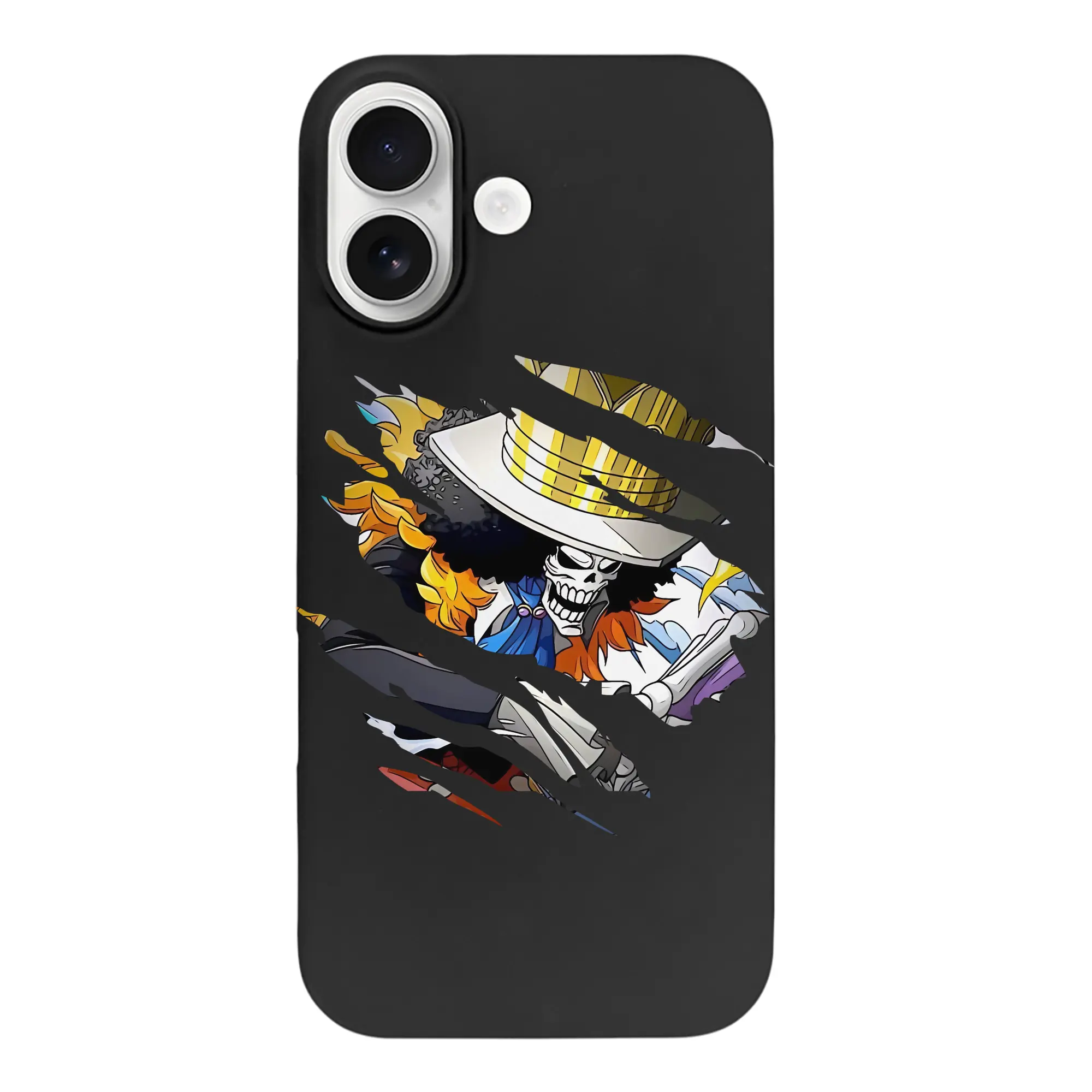 ワンピース グッズ ブルック - iPhone 17 シリーズ シリコンケース 薄型 耐衝撃 指紋防止 ソフトタッチカバー 精密フィット 傷防止 保護ケース iPhone 17/17 Air/17 Pro/17 Pro Max 対応